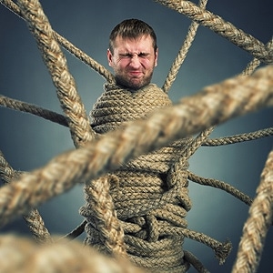 Bondage mit Seilen
